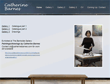 Tablet Screenshot of catherinebarnes.com